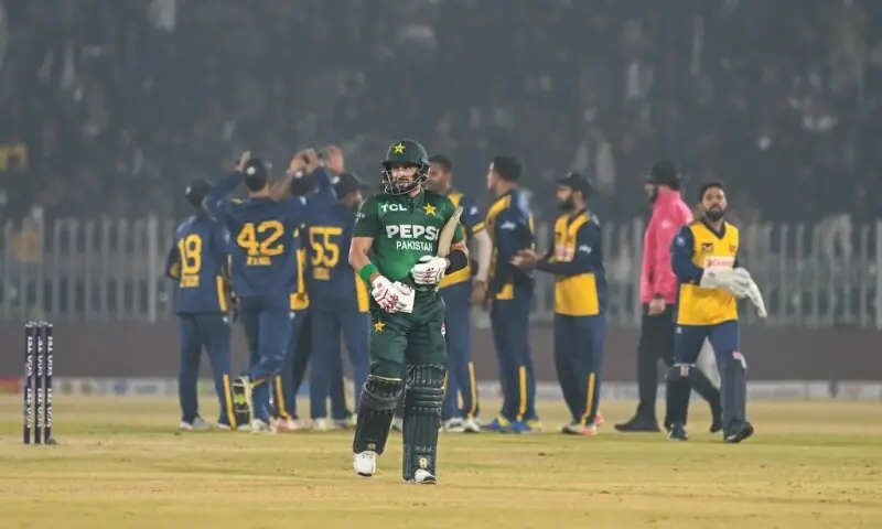 تیسرا ٹی 20، سری لنکا نے پاکستان کو 14 رنز سے شکست دے کر سیریز برابر کر دی