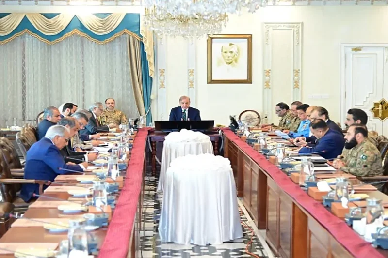 خطے کی کشیدہ صورتحال، وزیراعظم شہباز شریف کی زیر صدارت اعلیٰ سطح اجلاس